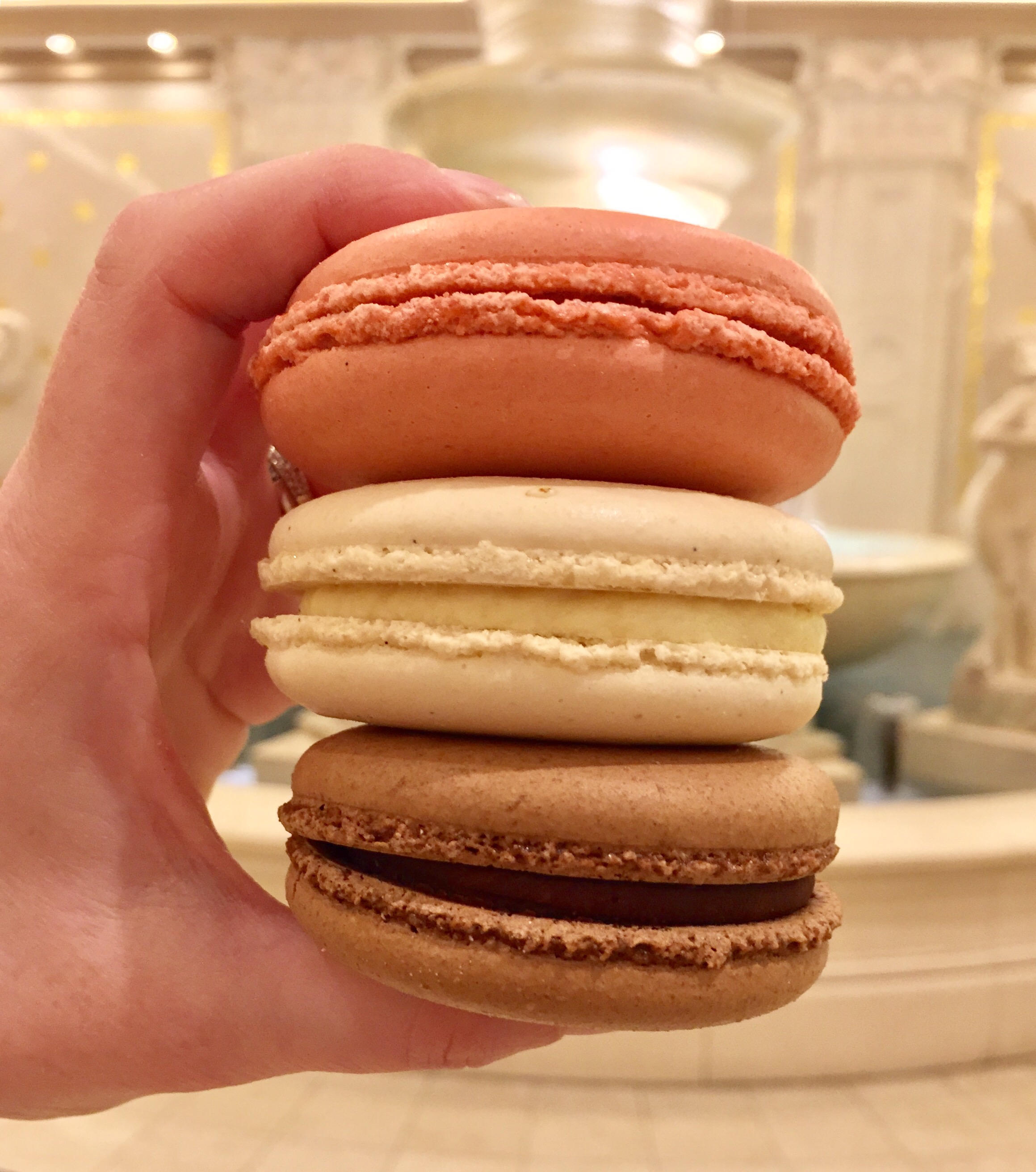 Jumbo macarons from Bouchon Bakery at the bouchonbakery 