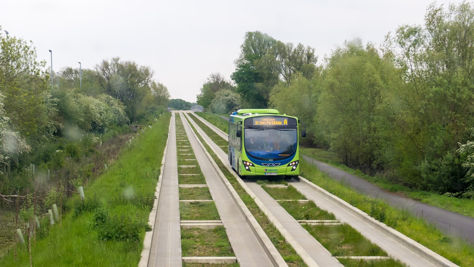 NZ In Tranzit Quality bus services provided by guided busway proving a