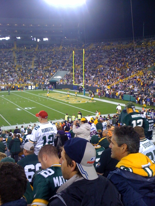 Ticket King Milwaukee Wisconsin Major Goolsby's Packers Playoffs Bus