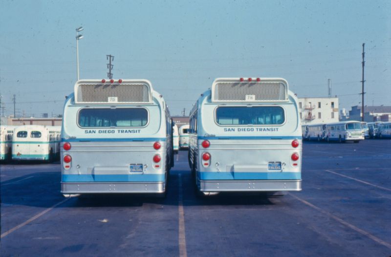 50 Fascinating Photos Show the Bus System of San Diego in the 1970s