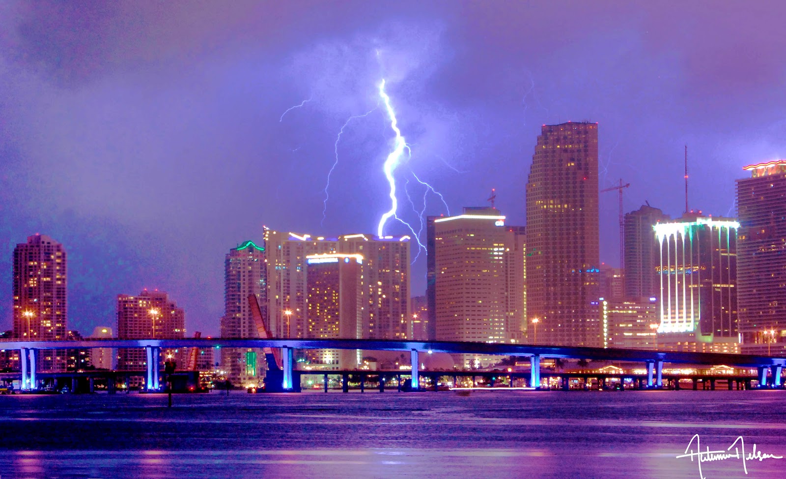 Autumn Sells Miami Rainy Day in Miami